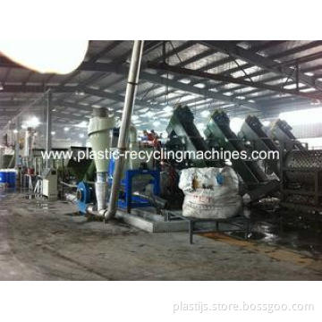 PET bottle baler breaker, label remover, dryer Line Waste P